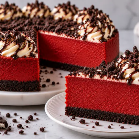 Red Velvet Cheesecake
