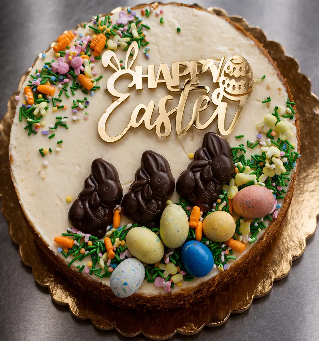 Easter Carrot Cake Cheesecake